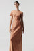 THIRD FORM SATIN BIAS MAXI TEE DRESS | ROSÉ