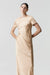 THIRD FORM SATIN BIAS MAXI TEE DRESS | SAND
