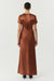 SATIN BIAS MAXI TEE DRESS | SPICE - THIRD FORM