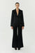 THIRD FORM SATIN FLARE TROUSER | BLACK