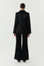 THIRD FORM SATIN FLARE TROUSER | BLACK