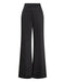 THIRD FORM SATIN FLARE TROUSER | BLACK