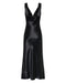 SATIN GATHER BRA BIAS SLIP | BLACK - THIRD FORM