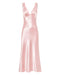 SATIN GATHER BRA BIAS SLIP | FAIRY FLOSS - THIRD FORM