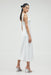 SATIN GATHER BRA BIAS SLIP | POWDER WHITE - THIRD FORM