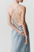 THIRD FORM SATIN SPLIT SLIP MAXI DRESS | WAVE