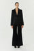 THIRD FORM SATIN TAILORED BLAZER | BLACK