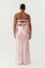 THIRD FORM SATIN TIE BACK STRAPLESS MAXI | FAIRY FLOSS