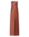 SATIN TIE BACK STRAPLESS MAXI | SPICE - THIRD FORM