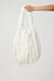SENSES DENIM MAXI BAG | WHITE - THIRD FORM