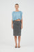 SERAPHIC DRAPE TOP | AQUATIC - THIRD FORM