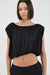 SERAPHIC DRAPE TOP | BLACK - THIRD FORM