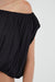 SERAPHIC DRAPE TOP | BLACK - THIRD FORM
