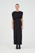 SERAPHIC MIDI DRESS | BLACK - THIRD FORM