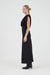 SERAPHIC MIDI DRESS | BLACK - THIRD FORM