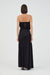 SERAPHIC STRAPLESS MAXI DRESS | BLACK - THIRD FORM