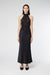 THIRD FORM SERENADE LACE HALTER MAXI | BLACK