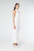 SERENADE LACE HALTER MAXI | GARDENIA - THIRD FORM