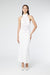 SERENADE LACE HALTER MAXI | GARDENIA - THIRD FORM
