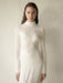 THIRD FORM SERENADE LACE LONG SLEEVE DRESS | GARDENIA
