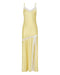SEVIN LACE TRIM SLIP DRESS | LEMON - THIRD FORM