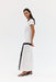 SEVIN LACE TRIM TEE DRESS | IVORY - THIRD FORM