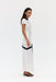 SEVIN LACE TRIM TEE DRESS | IVORY - THIRD FORM