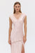 SEVIN LACE TRIM V NECK DRESS | BELLINI - THIRD FORM