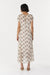 THIRD FORM SHEER MOTION CAP SLEEVE DRESS | LINEAR BLOOM
