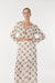 SHEER MOTION MAXI SKIRT | LINEAR BLOOM - THIRD FORM