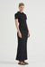 SKIPPING STONE MAXI SKIRT | BLACK - THIRD FORM