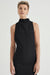 SKIPPING STONE MIDI DRESS | BLACK - THIRD FORM