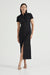 THIRD FORM SKIPPING STONE SHIRT DRESS | BLACK