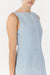 SKYLINE TAILORED MINI DRESS | POWDER BLUE - THIRD FORM