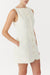 SKYLINE TAILORED MINI DRESS | WARM WHITE - THIRD FORM