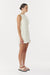 SKYLINE TAILORED MINI DRESS | WARM WHITE - THIRD FORM