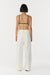 SKYLINE TAILORED TROUSERS | WARM WHITE - THIRD FORM
