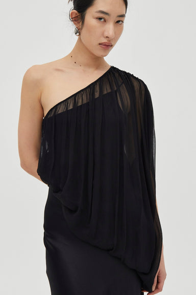 SOLSTICE ONE SHOULDER FLOOR LENGTH | INKWELL - THIRD FORM
