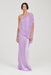 SOLSTICE ONE SHOULDER FLOOR LENGTH | LAVENDER - THIRD FORM