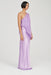 SOLSTICE ONE SHOULDER FLOOR LENGTH | LAVENDER - THIRD FORM