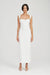 THIRD FORM STILLNESS LACE EDGE MAXI | CHALK