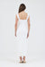 THIRD FORM STILLNESS LACE EDGE MAXI | CHALK