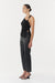 STIRLING TWIST ASYMMETRIC BODICE | BLACK - THIRD FORM