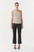 STIRLING TWIST ASYMMETRIC BODICE | OYSTER GREY - THIRD FORM