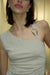 STIRLING TWIST ASYMMETRIC BODICE | OYSTER GREY - THIRD FORM