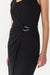 THIRD FORM STIRLING TWIST CROSS OVER MIDI DRESS | BLACK