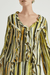 THIRD FORM STROKE FRILL BLOUSE | BRUSH STROKE