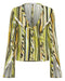 THIRD FORM STROKE FRILL BLOUSE | BRUSH STROKE