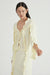 THIRD FORM STROKE FRILL BLOUSE | LIMONCELLO