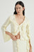 THIRD FORM STROKE FRILL BLOUSE | LIMONCELLO